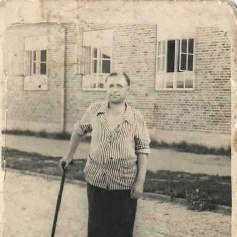 Фотография весточка от отца. Дания, госпиталь 1943 44 гг.